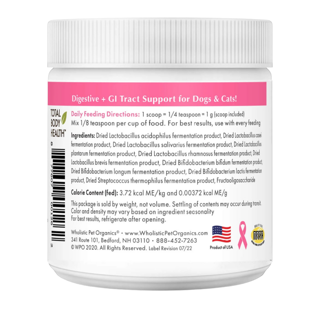 Wholistic Pet Organics WholeBiotics | Pre + Probiotics