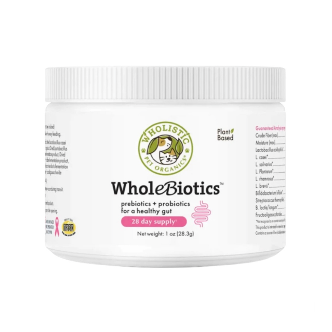 Wholistic Pet Organics WholeBiotics | Pre + Probiotics