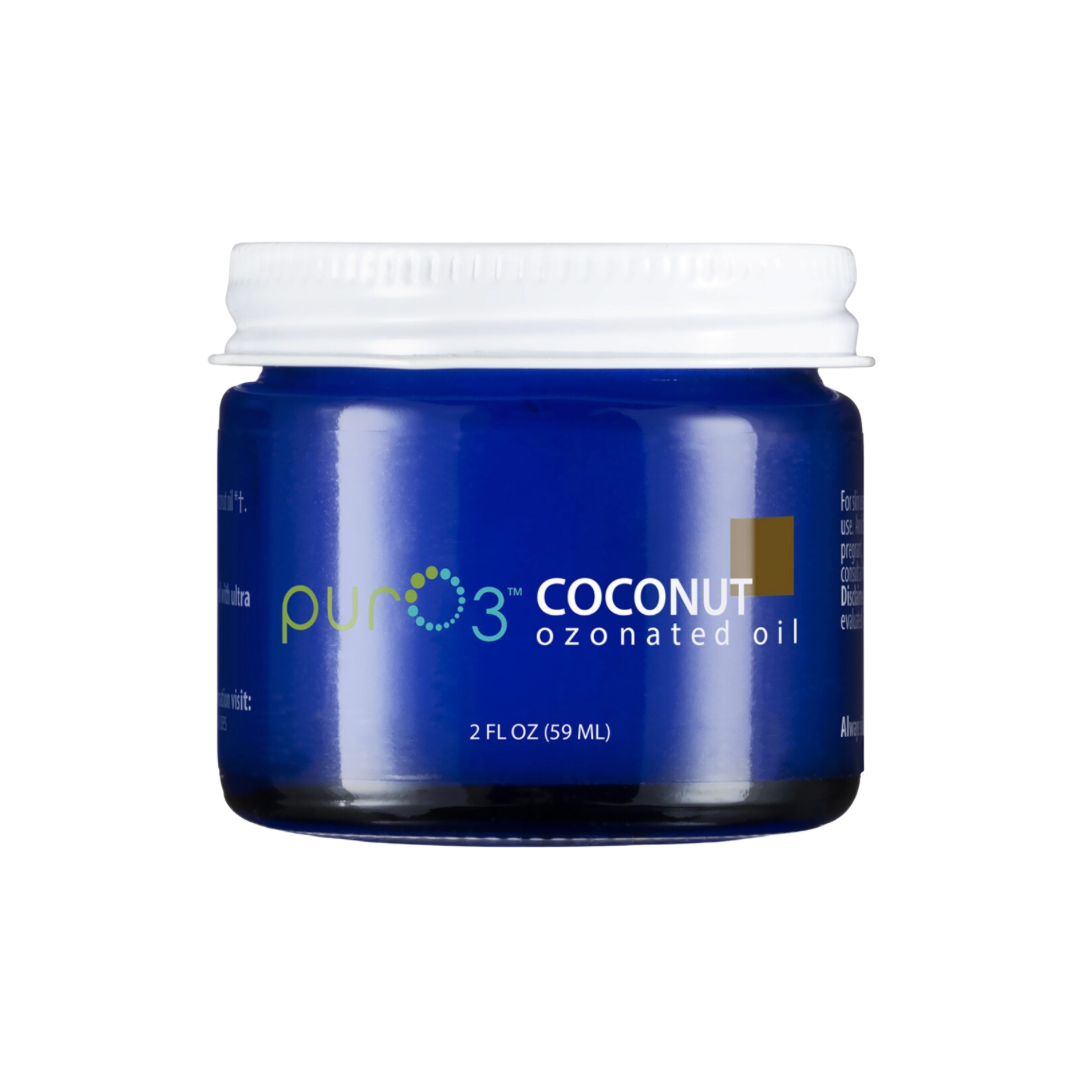 PurO3 Ozonated Coconut Oil | Natural Skin Healing + Oral Care