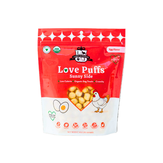Sunny Side Protein Love Puffs | Organic Egg + Turmeric