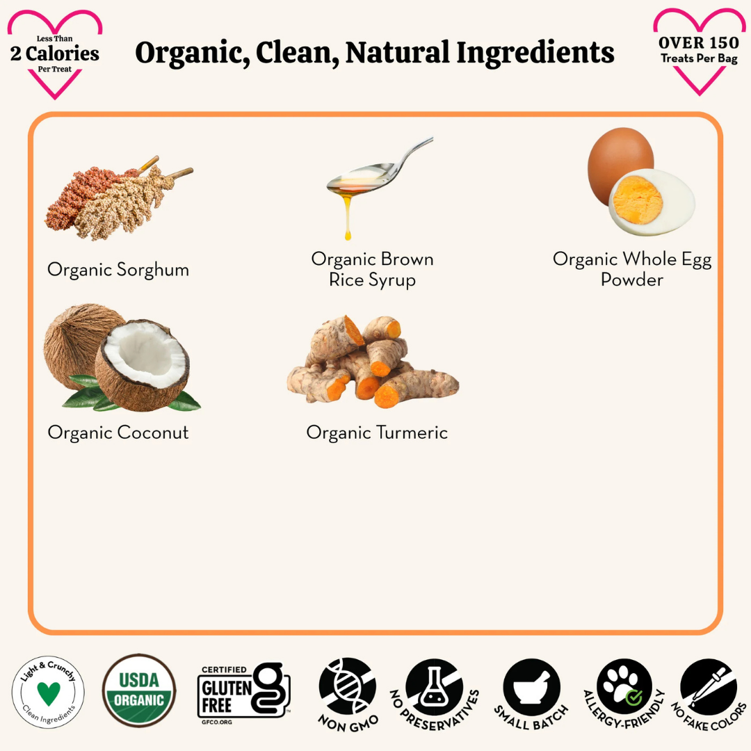 Sunny Side Protein Love Puffs | Organic Egg + Turmeric