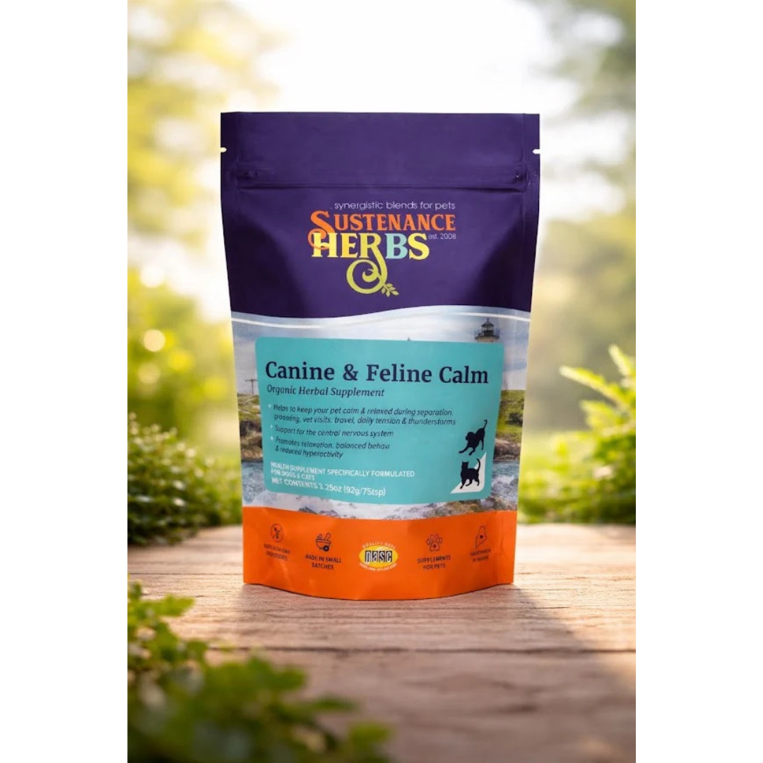 Sustenance Herbs Canine Calm | Organic Anxiety Powder