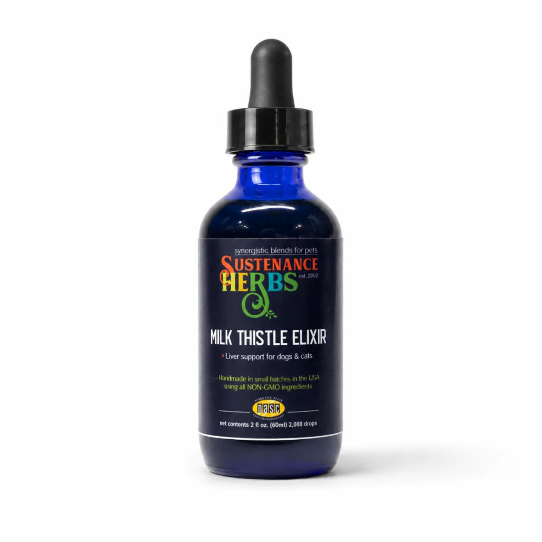 Sustenance Herbs Milk Thistle Elixir | Natural Organic Liver Support