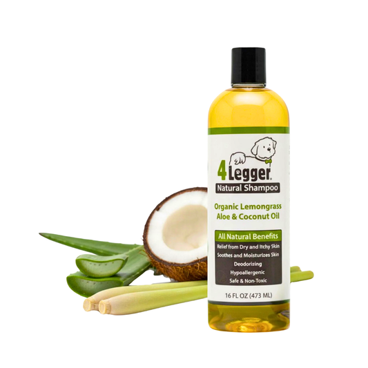 Organic Lemongrass + Aloe Dog Shampoo for Sensitive Skin