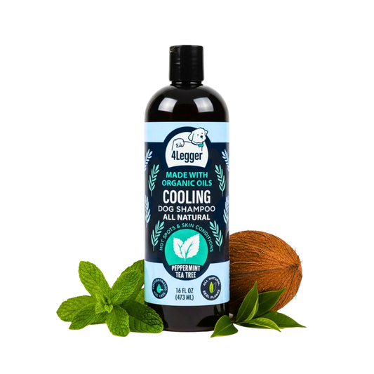 4-Legger Organic Cooling Shampoo | Natural Yeast + Antifungal Support