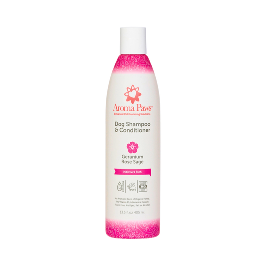 Geranium Rose Sage Shampoo | Moisture Rich