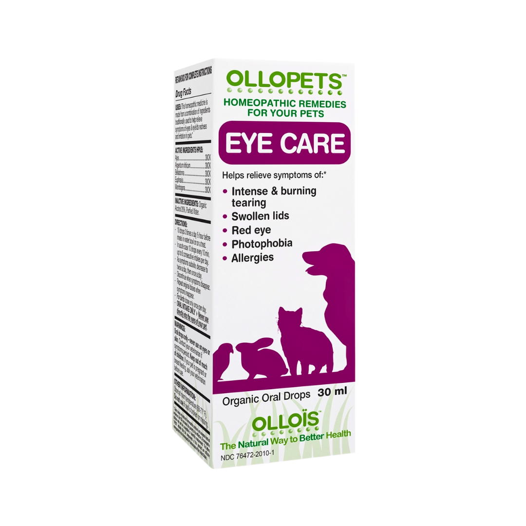 Ollopets Eye Care | Homeopathic Eye Support – The Organic Dog Shop