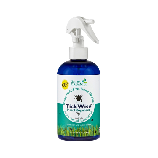 3 Moms Organics Tickwise | Natural Tick & Insect Repellent for Dogs