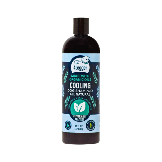 4-Legger Organic Cooling Shampoo | Peppermint + Tea Tree Oil
