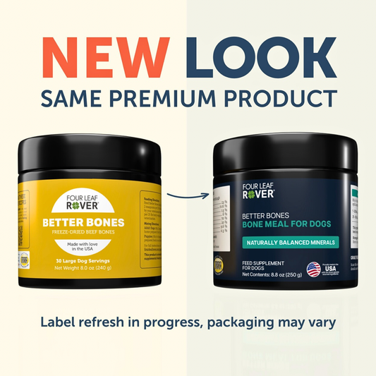 Four Leaf Rover Better Bones | Natural Calcium + Mineral Supplement