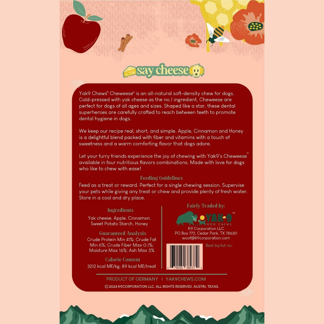 Yak9 Cheweese Yak Cheese Churros | Apple Cinnamon