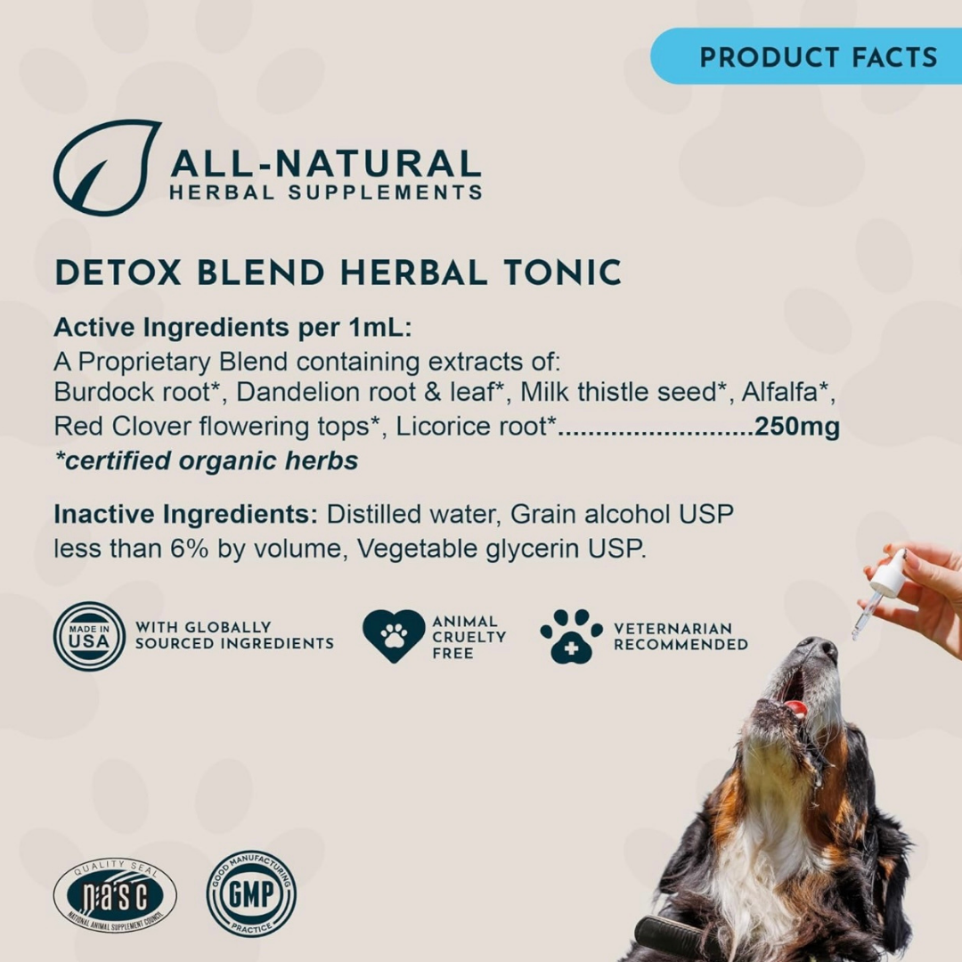 Animal Essentials Detox Blend | Herbal Liver + Kidney Cleanse