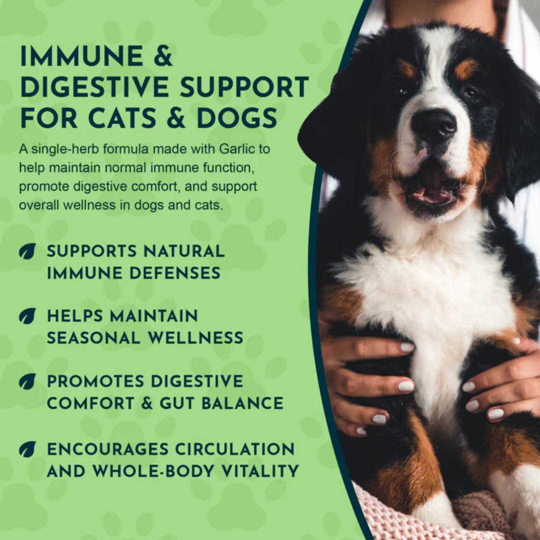 Animal Essentials Garlic | Immune Support + Natural Pest Repellent