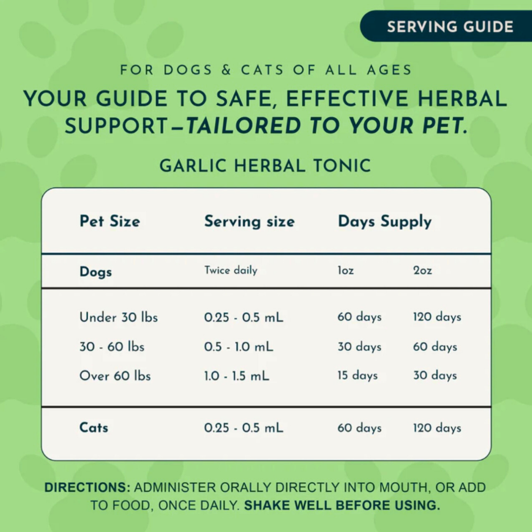 Animal Essentials Garlic | Immune Support + Natural Pest Repellent