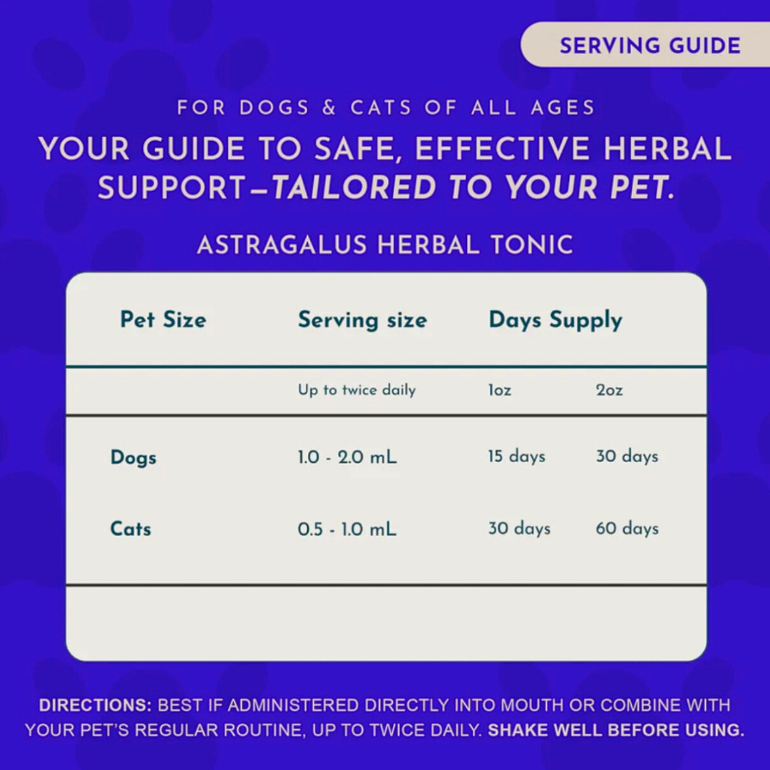 Animal Essentials Astragalus | Immune + Kidney Support
