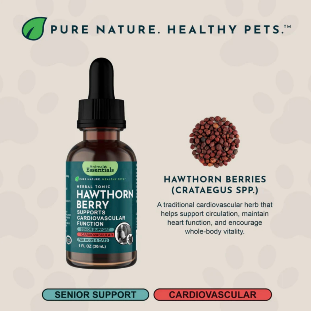 Animal Essentials Hawthorn Berry | Heart Support