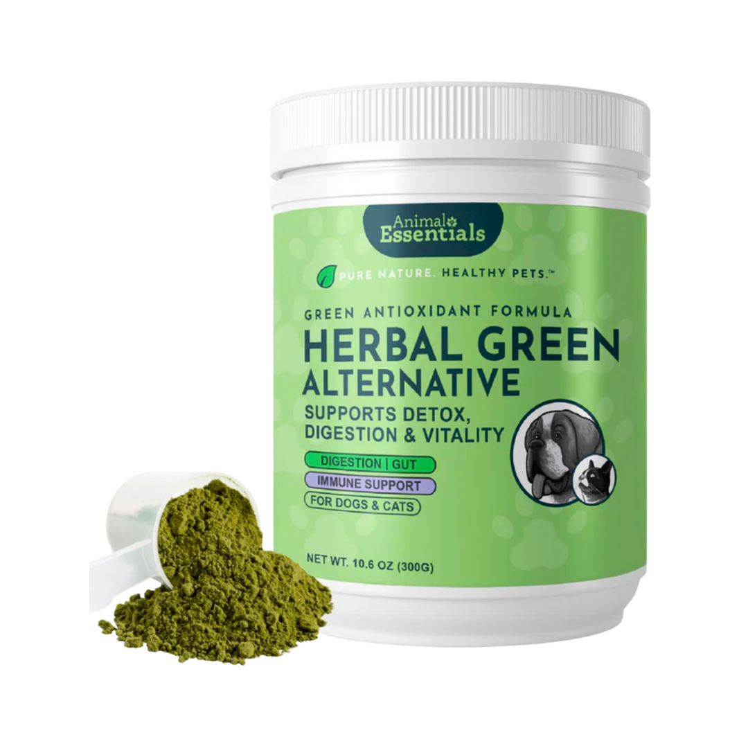 Animal Essentials Herbal Green Alternative | Natural Detox + Parasite Prevention