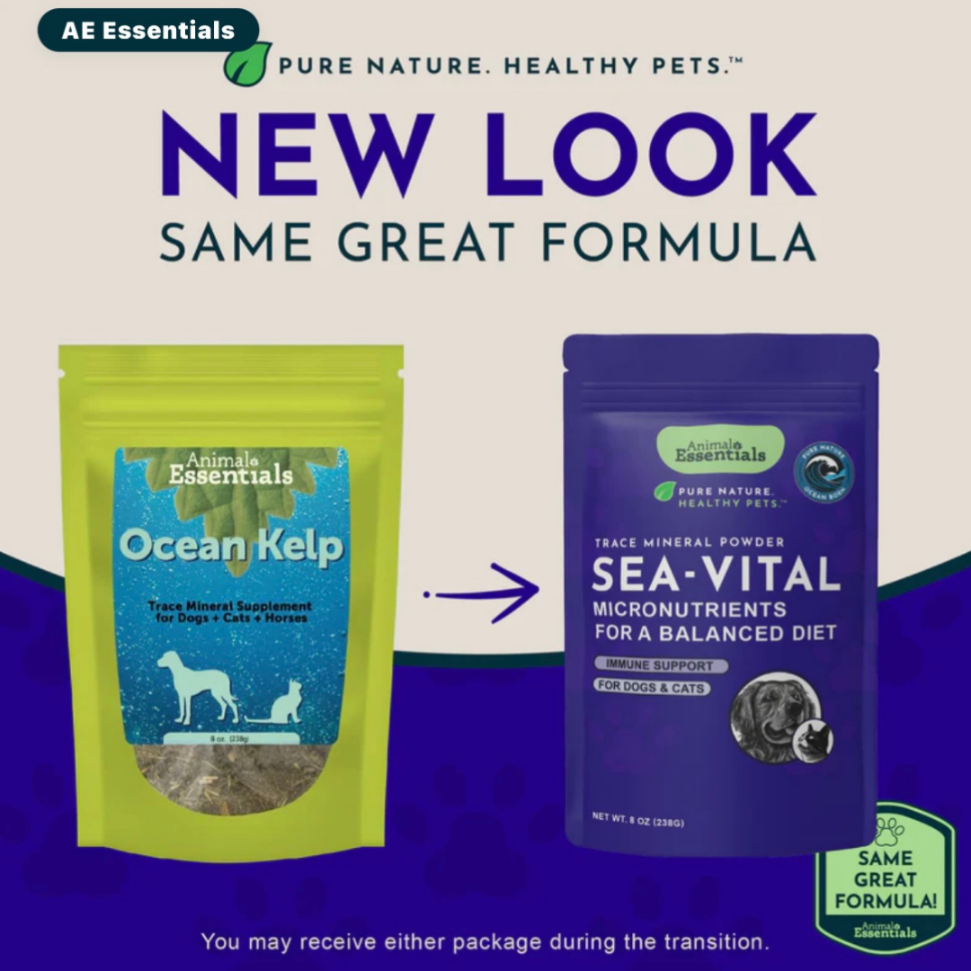 Animal Essentials Sea-Vital | Organic Ocean Kelp + Trace Minerals