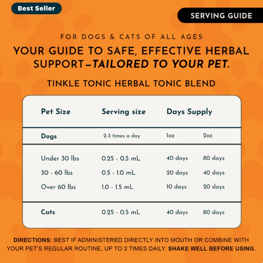 Animal Essentials Tinkle Tonic | Urinary Health Support