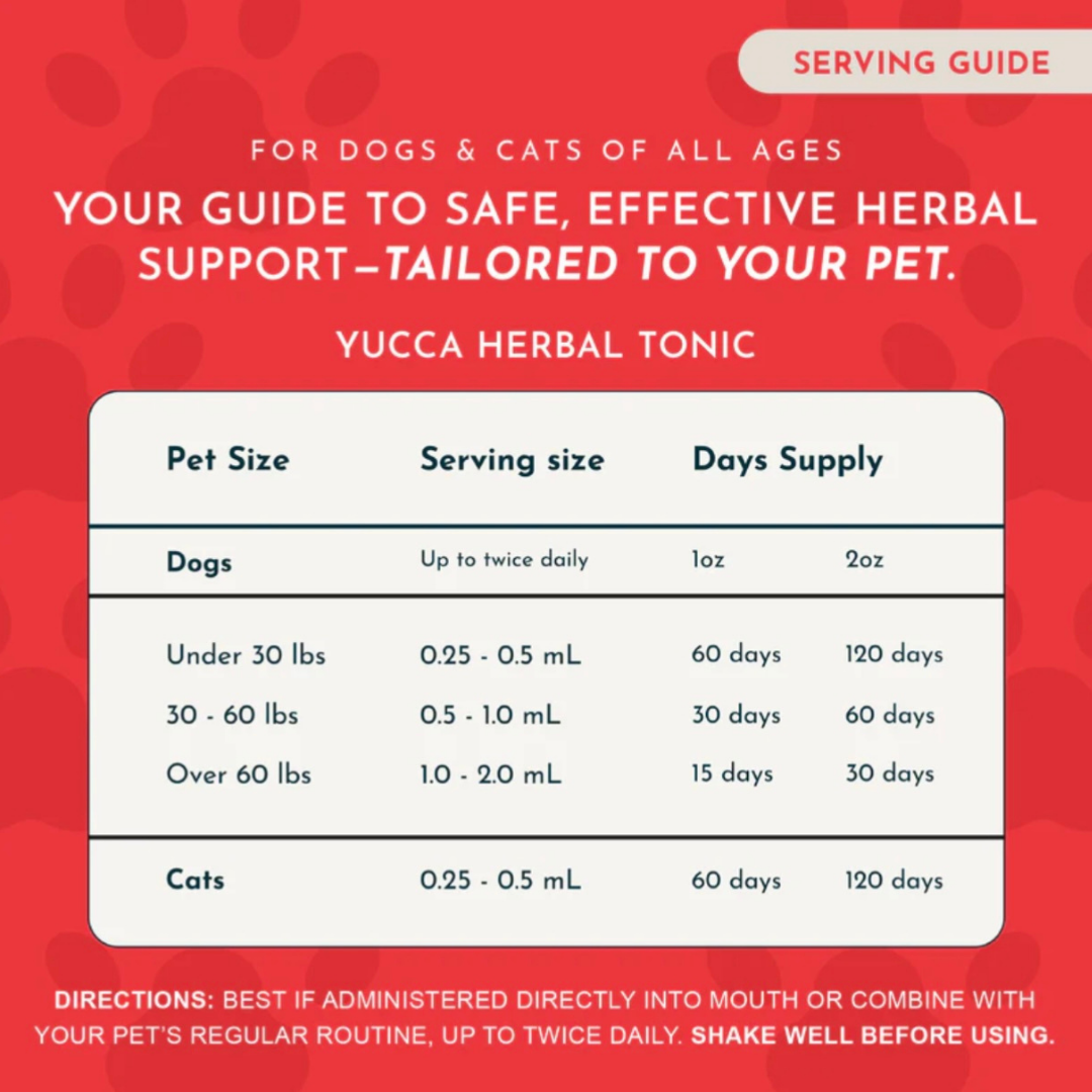 Animal Essentials Yucca | Maintain Joint Mobility + Digestion