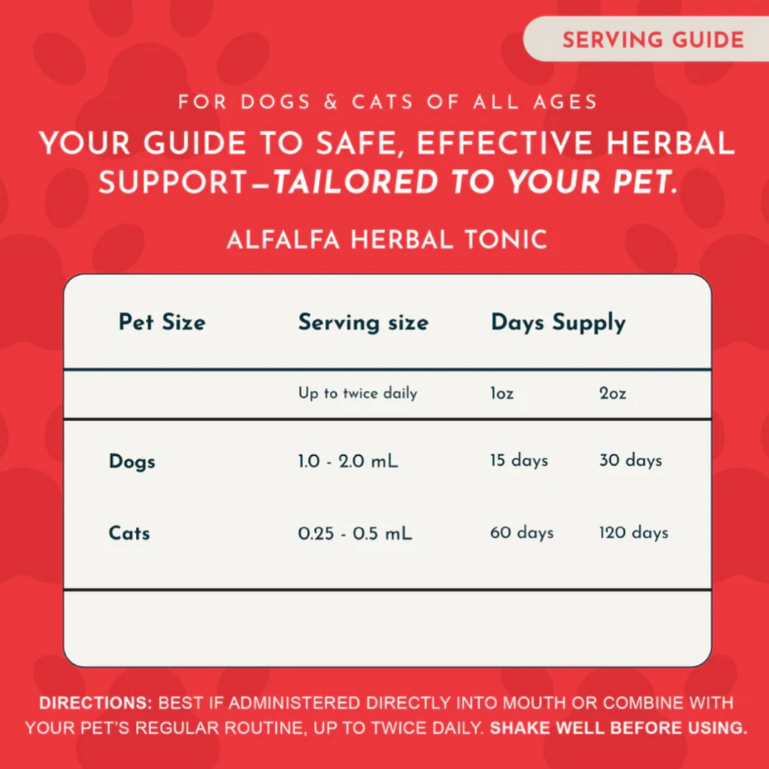Animal Essentials Alfalfa | Gentle Joint + Detox Support