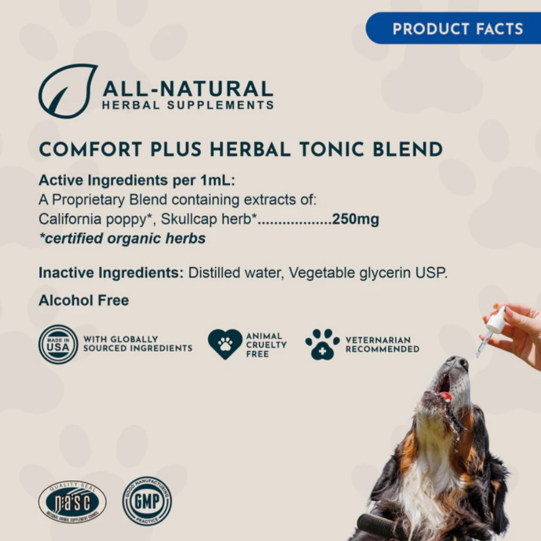 Animal Essentials Comfort Plus | Natural Calming + Pain Relief