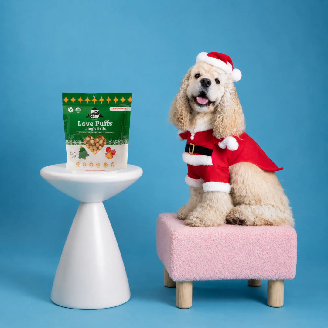 Lord Jameson Jingle Bells | Natural USDA Organic Low-Calorie Apple Cinnamon Training Treats