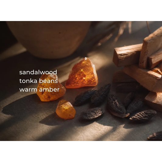 Grow Natural Candle | Santal + Tonka