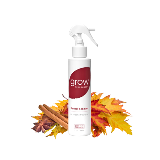 Grow Natural Air Freshener | Flannel + Leaves