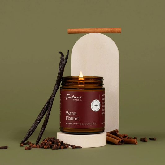 Warm Flannel Essential Oil Candle