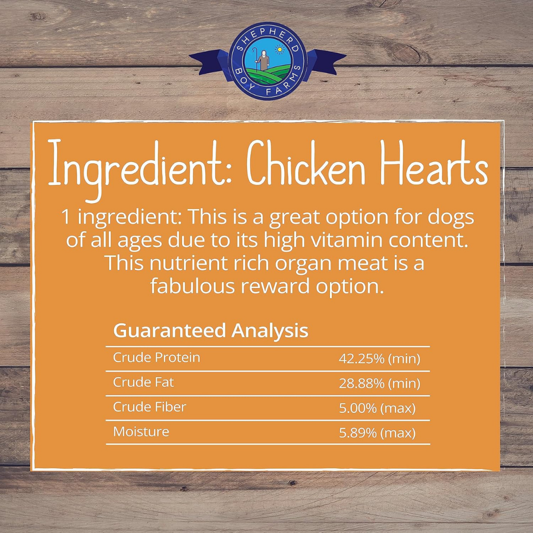 Shepherd Boy Farms Chicken Hearts