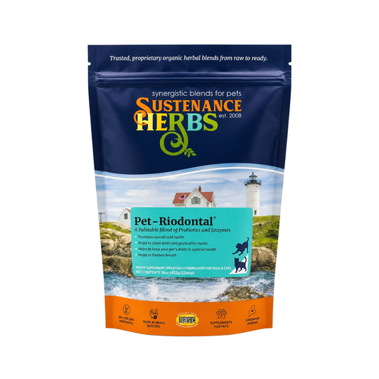 Sustenance Herbs Pet-Riodontal | Oral Probiotic Powder
