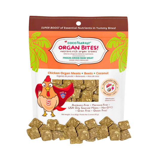 Cocotherapy Organ Treats | Chicken + Beets