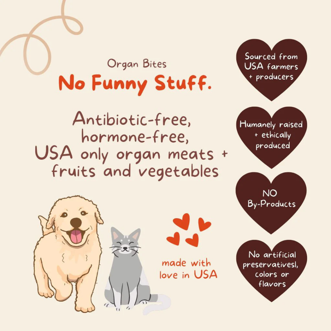 Cocotherapy Organ Treats | Chicken + Beets