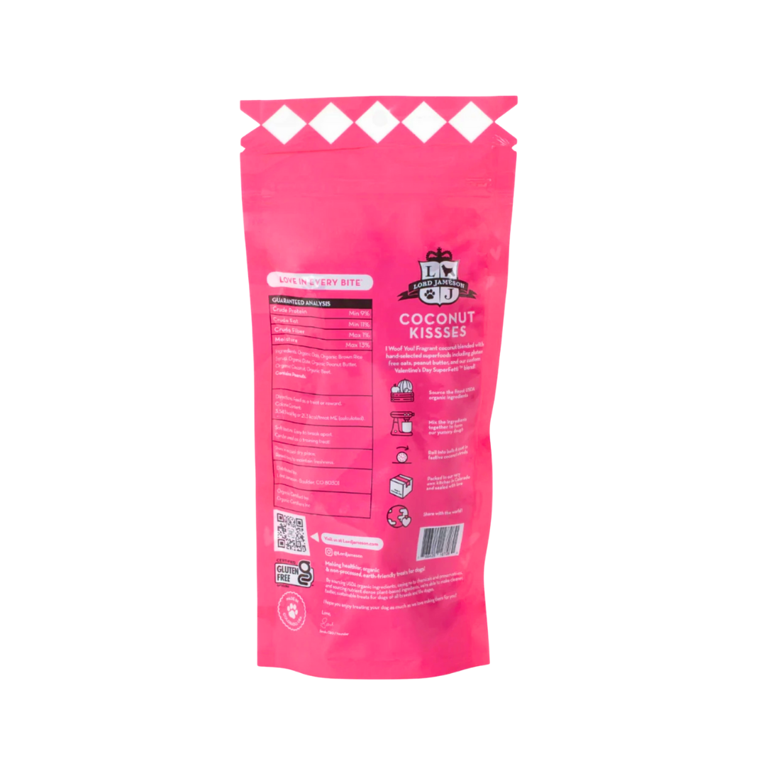 Lord Jameson Organic Treats | Coco Kisses