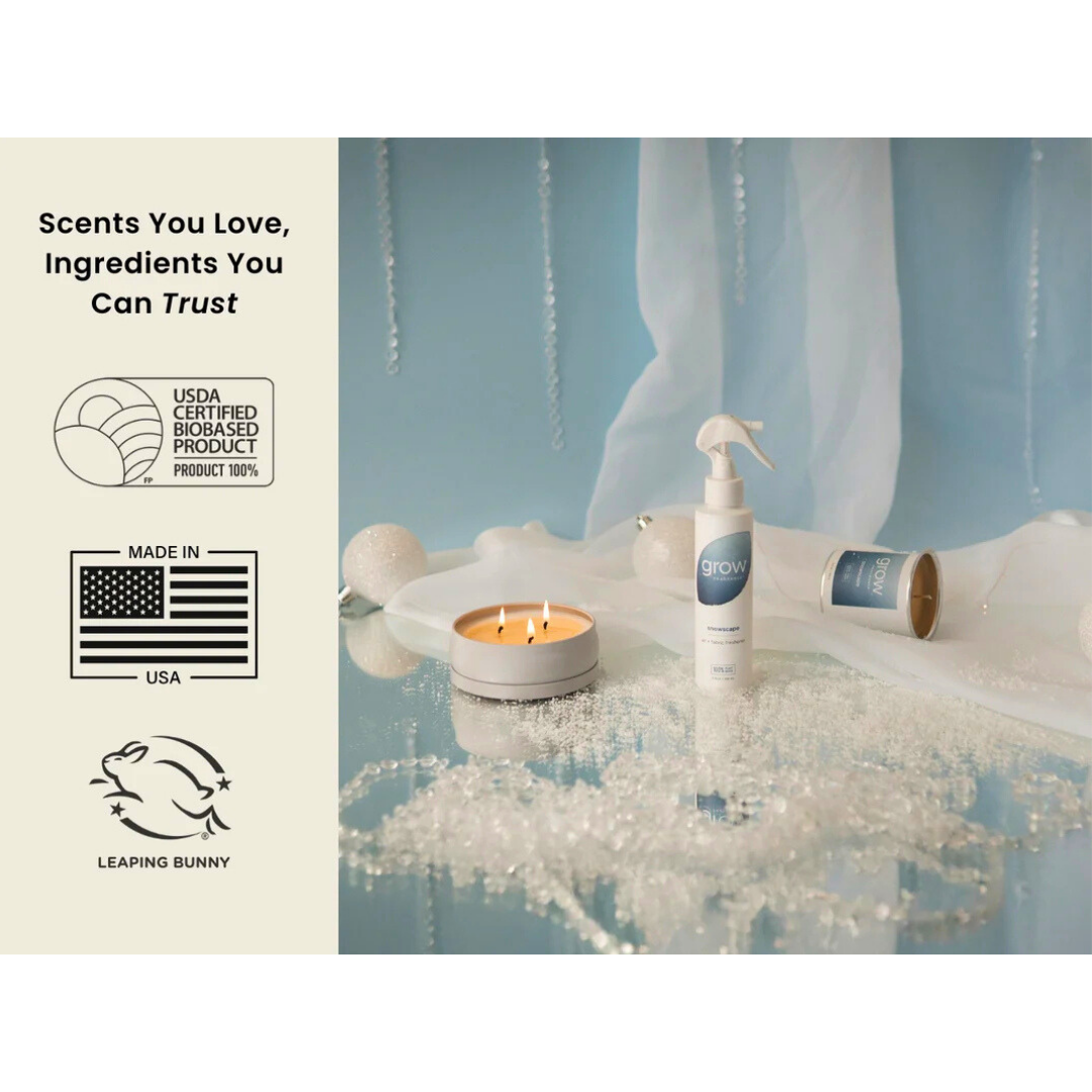 Grow Natural Candle | Snowscape