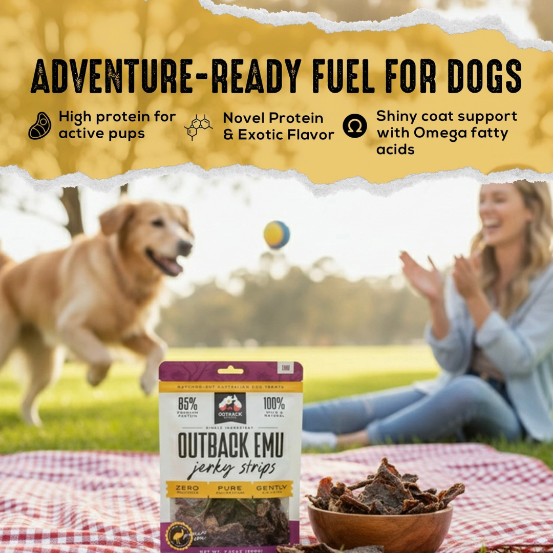 Outback Bones Emu Jerky Strips