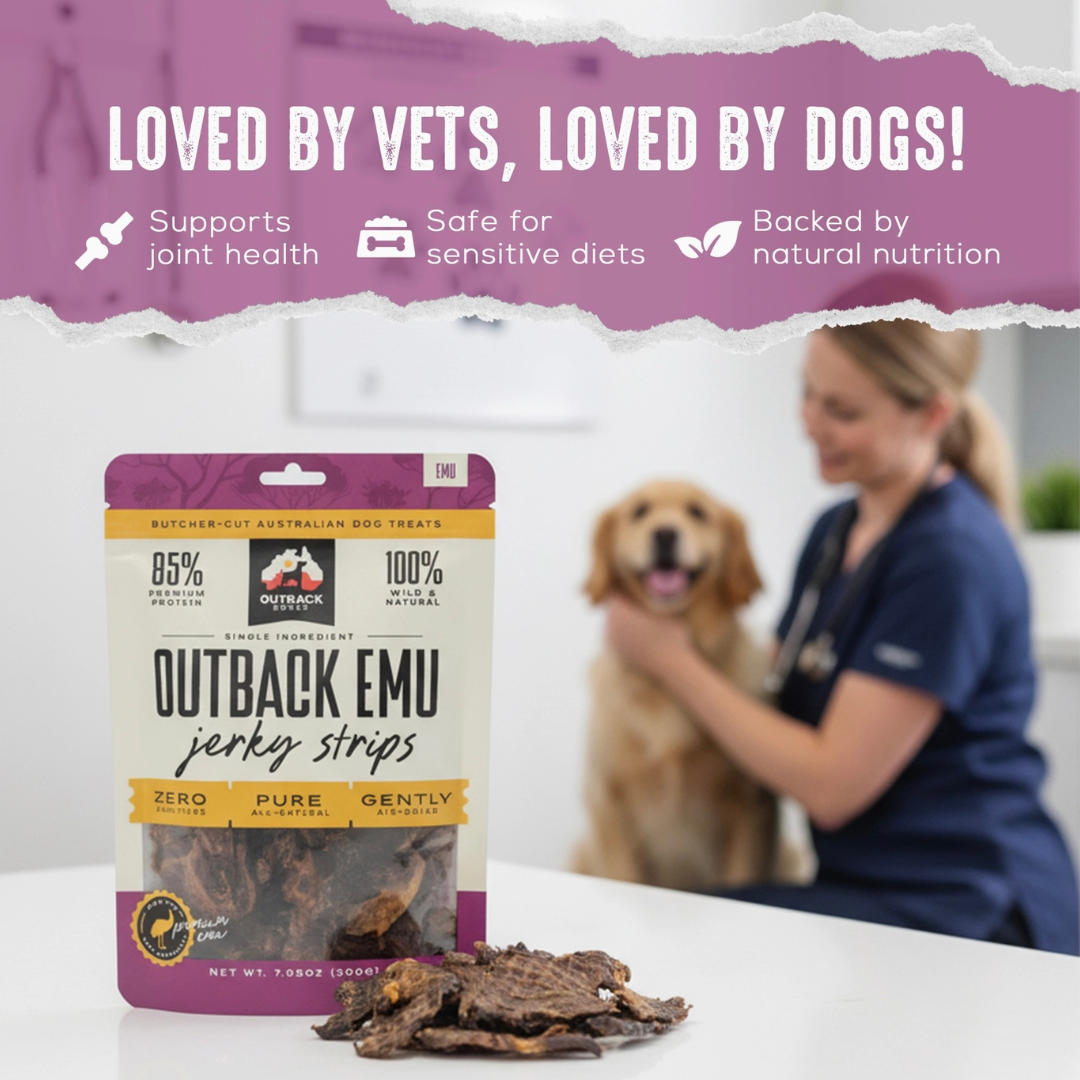 Outback Bones Emu Jerky Strips