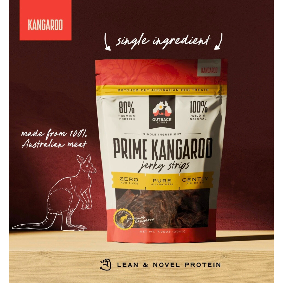 Outback Bones Kangaroo Jerky Strips
