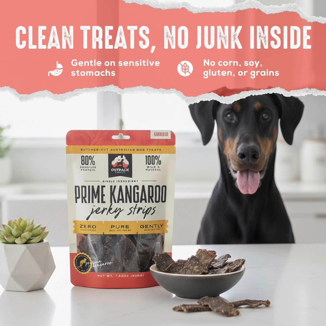 Outback Bones Kangaroo Jerky Strips