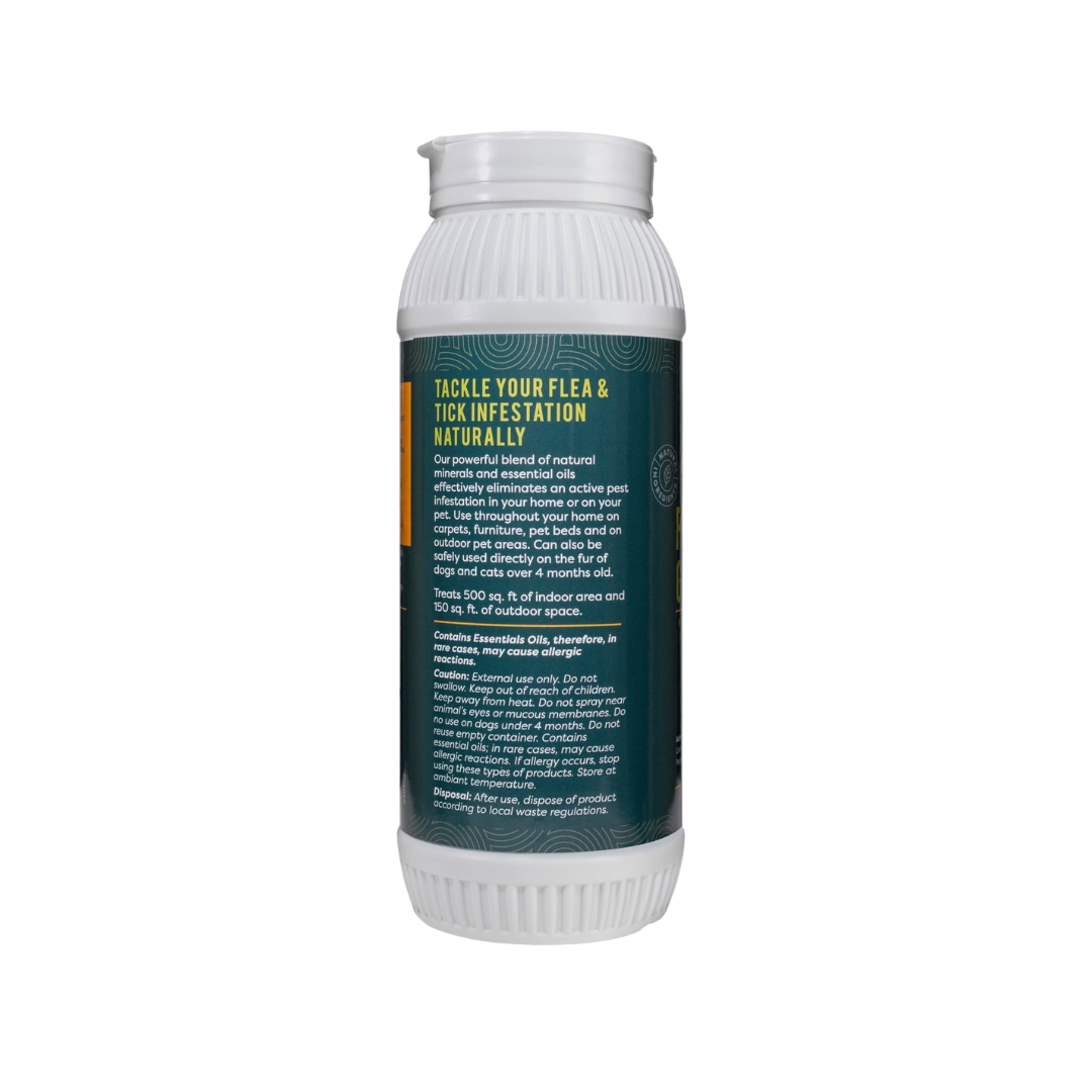 Alzoo Flea + Tick Powder | Natural Pest Protection