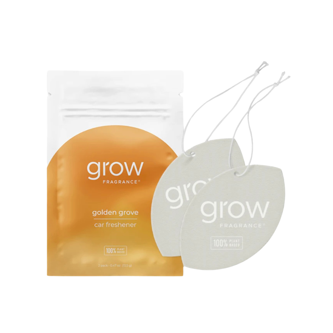 Grow Natural Car Fresheners | Golden Grove