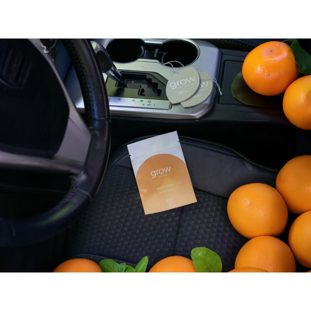 Grow Natural Car Fresheners | Golden Grove