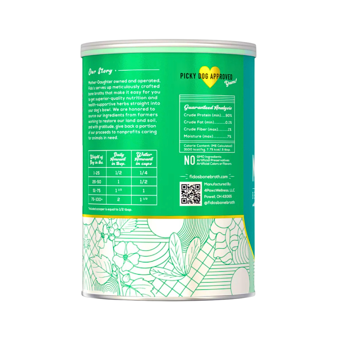 Fido’s Dehydrated Bone Broth Powder | Mobility