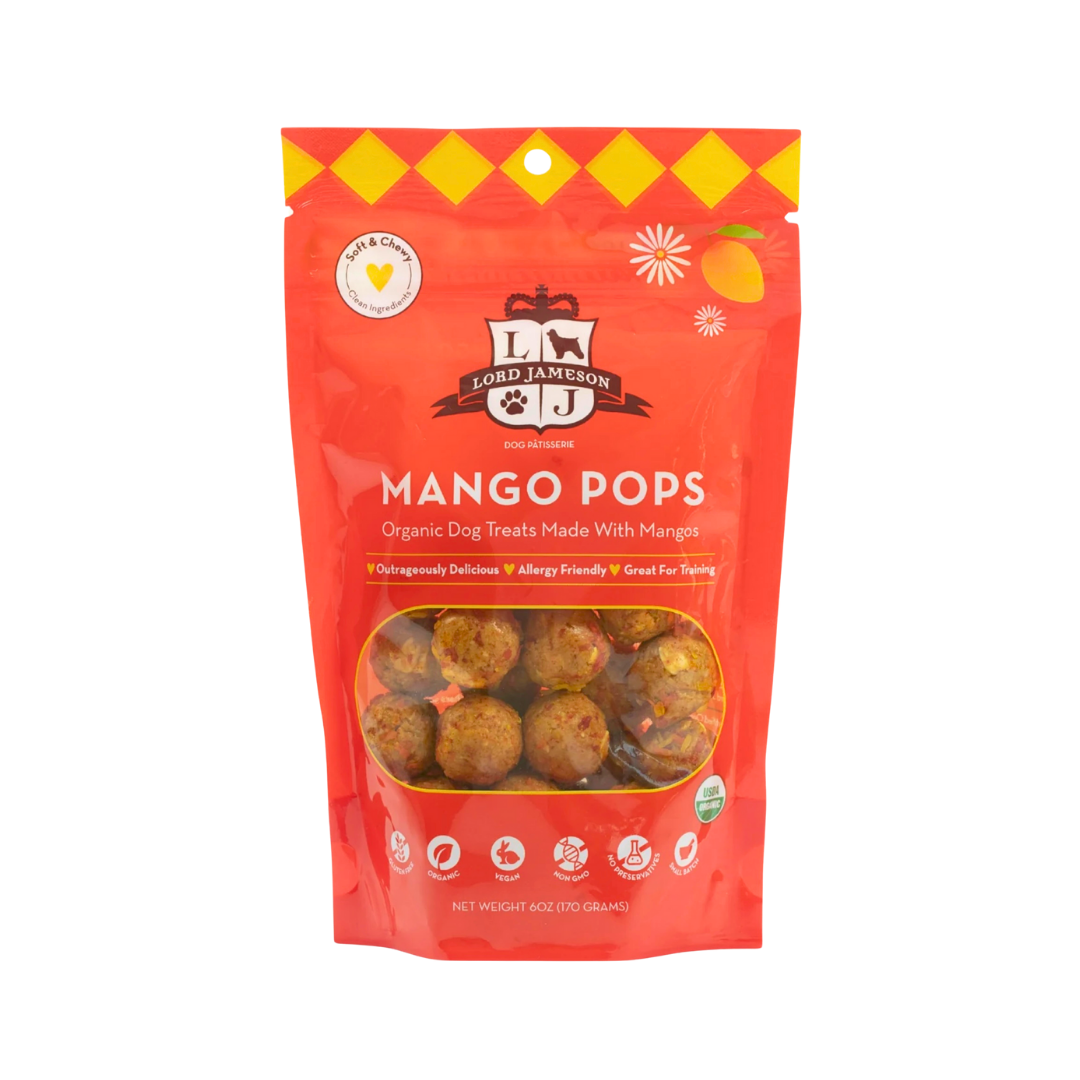 Lord Jameson Organic Treats | Mango Pops