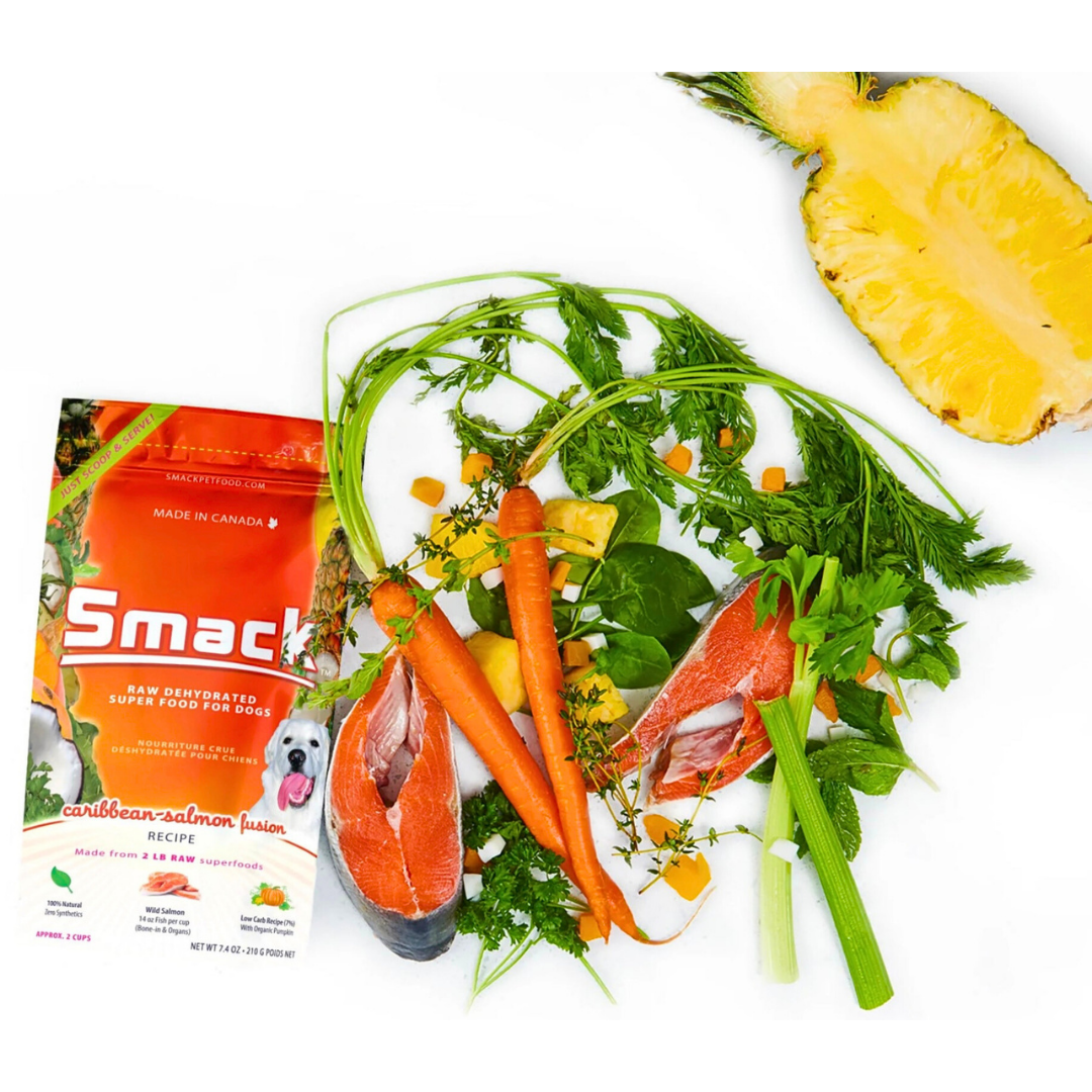 Smack Raw Dehydrated Superfood | Caribbean-Salmon Fusion