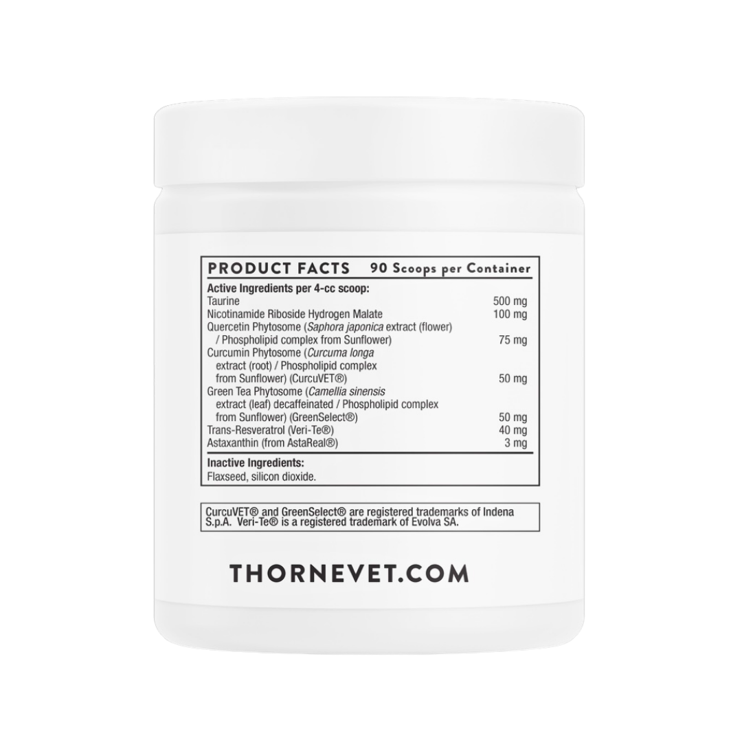 ThorneVet Longevity Complex | Comprehensive Health + Anti-Aging Support