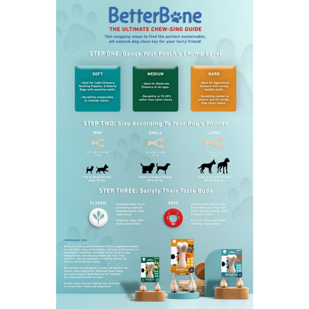 BetterBone Natural Dog Chew | Soft