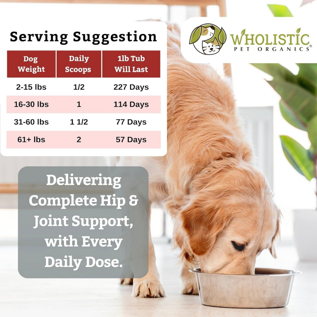 Wholistic Pet Organics Run Free | Targeted Joint Support