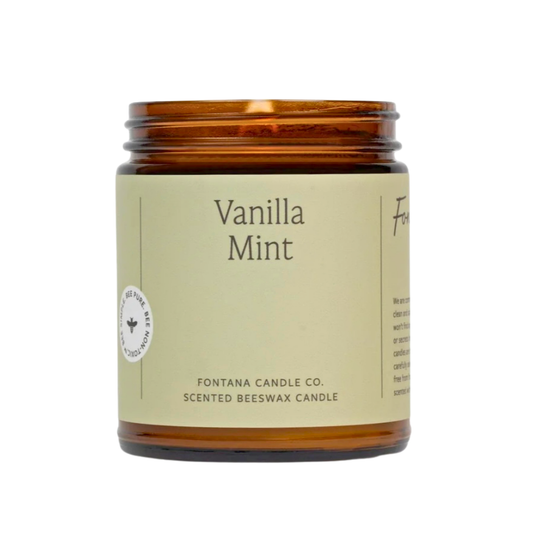 Vanilla Mint Essential Oil Candle